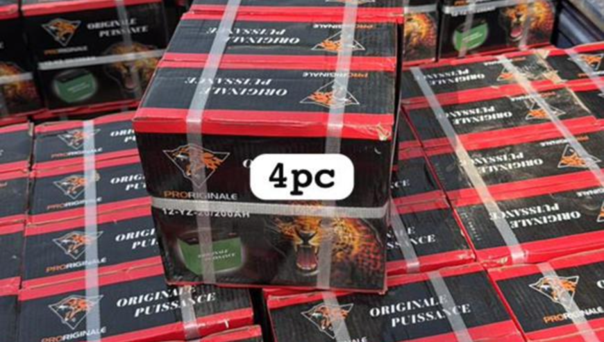Convertisseur batterie 4pcs et 2pcs